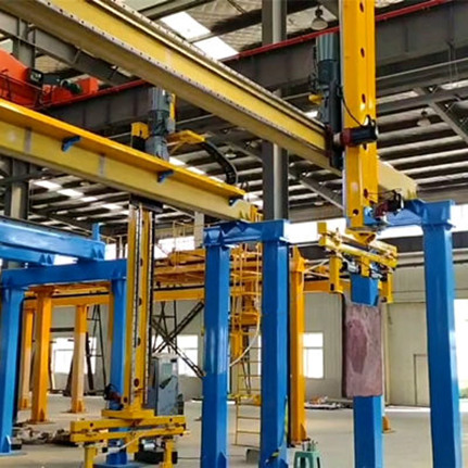 Anode plate handling three-axis truss manipulator